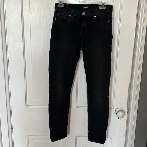Hudson, Jeans, mid rise, faded black, women’s size 26 - Picture 9 of 10
